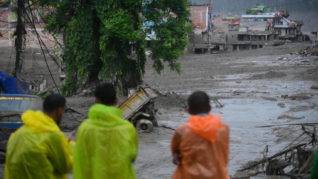 Death toll in Nepal-China border flash floods climbs to 97, dozens missing 