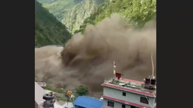Death toll in Nepal-China border flash floods climbs to 97, dozens missing 