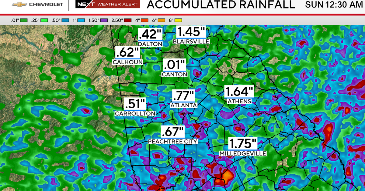Severe storms could bring heavy rain, flooding to North Georgia on ...