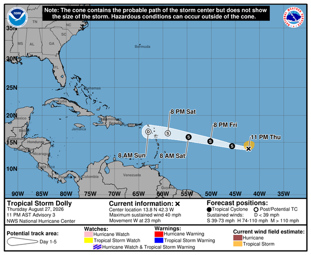 Tropical Storm Dolly