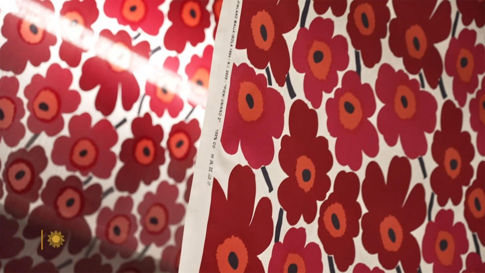 The distinctly Finnish Marimekko