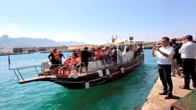 Passenger boat capsizes off North Cyprus 