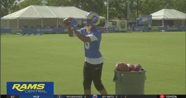 A Day in the training camp life of Rams rookie CJ Daniels
