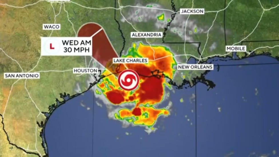 Texas and Louisiana residents brace for severe storms as Tropical Storm Edouard approaches