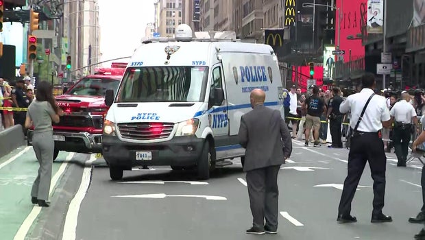 Victim in Times Square stabbing and shooting identified as Bank of America employee