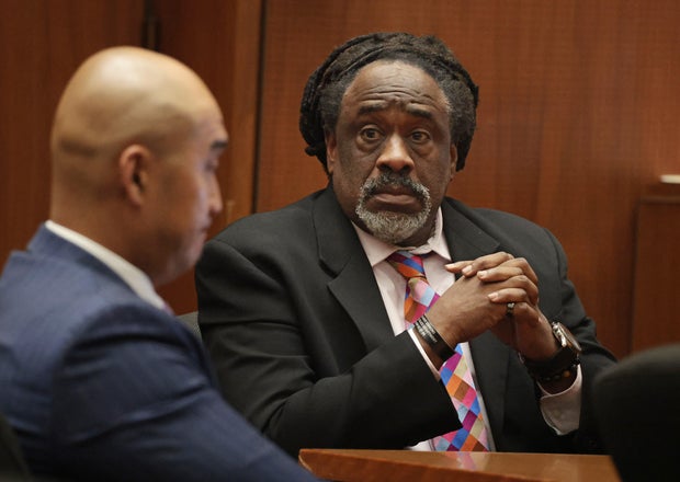Former LAPD officer Clifford Proctor in court
