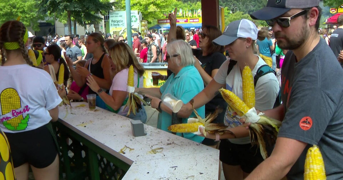 Where does the corn at the Minnesota State Fair come from?