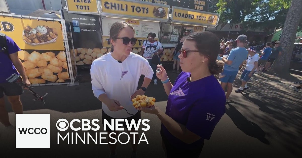 Minnesota Frost players let loose at the State Fair