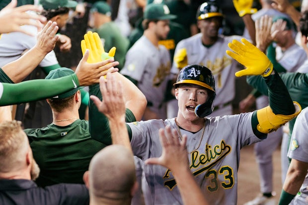 Athletics v. Texas Rangers 