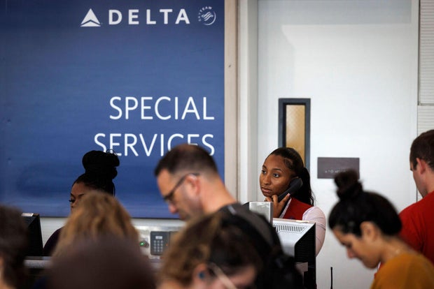 DCA Airport As Microsoft Outage Disrupts Airline Services