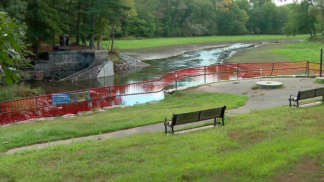 Natick dam removed 