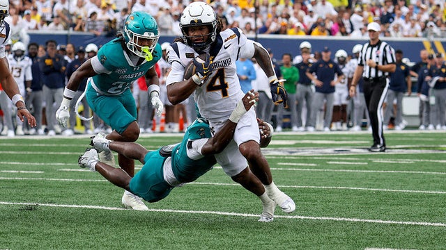 COLLEGE FOOTBALL: SEP 05 Coastal Carolina at West Virginia 