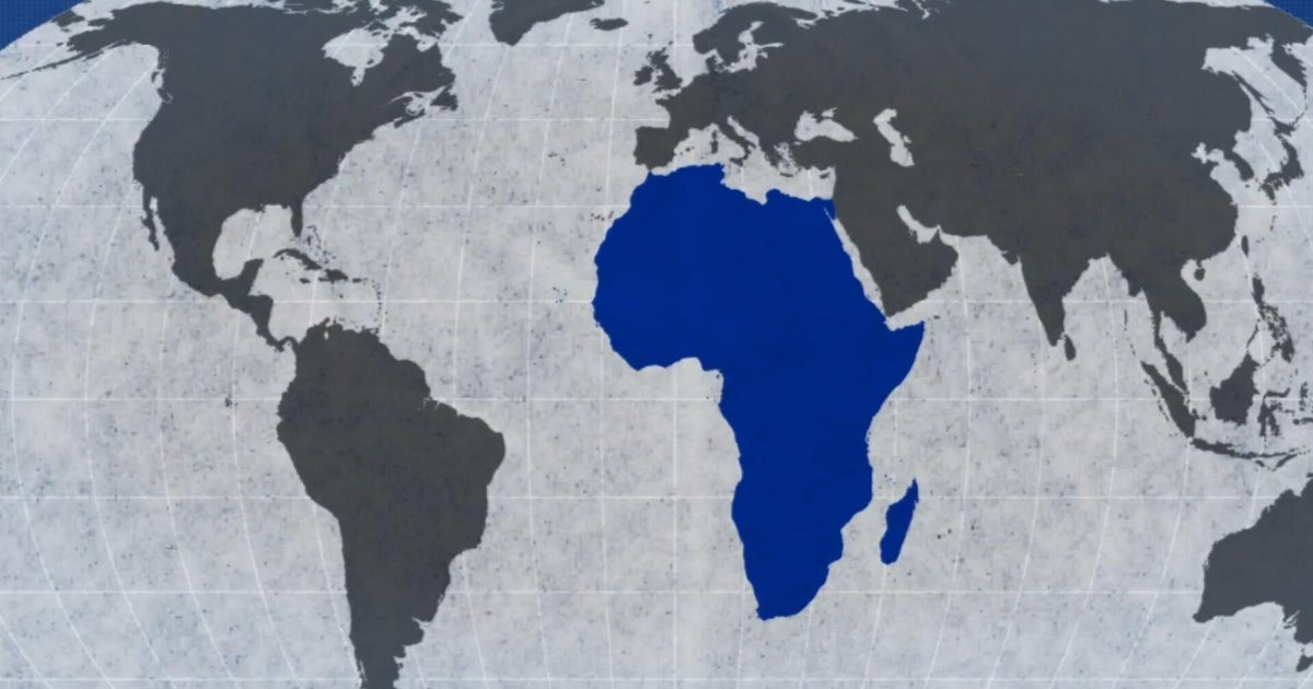 U.N. backs new world map showing Africa's true size
