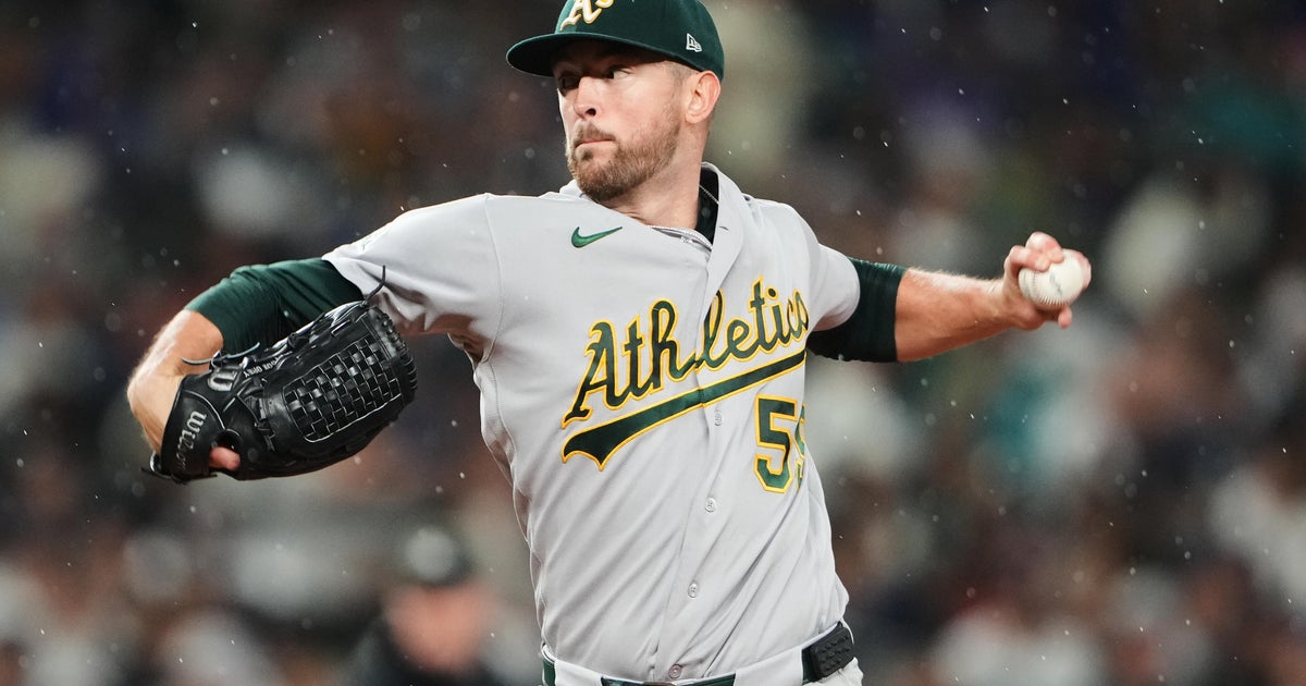 Springs throws 7 shutout innings, Muncy homers as As beat Mariners 6-2
