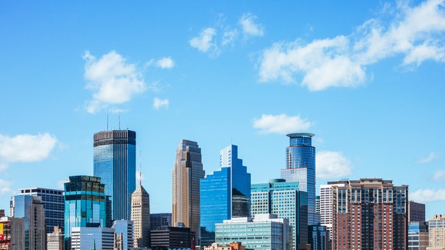 City skyline - Minneapolis 