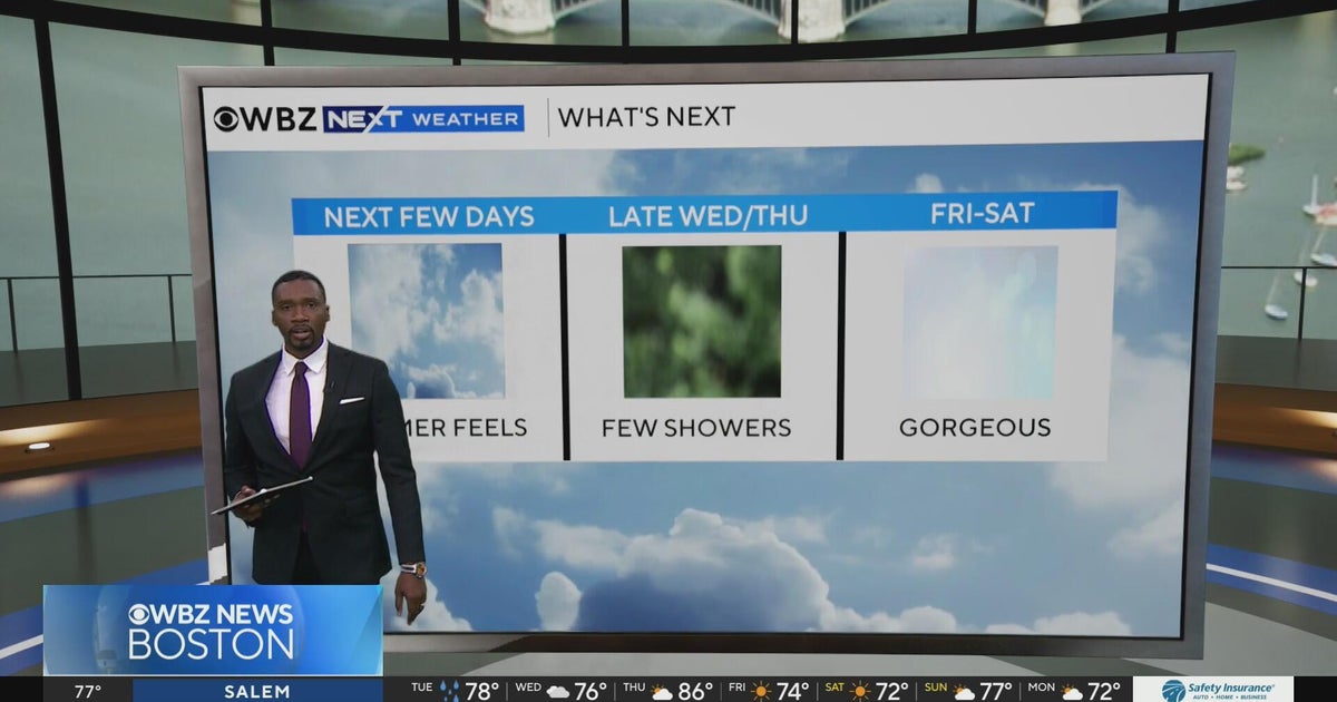 Next Weather: WBZ midday forecast for September 8, 2026