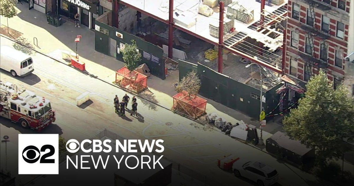 2 construction workers hurt in partial collapse in the Bronx