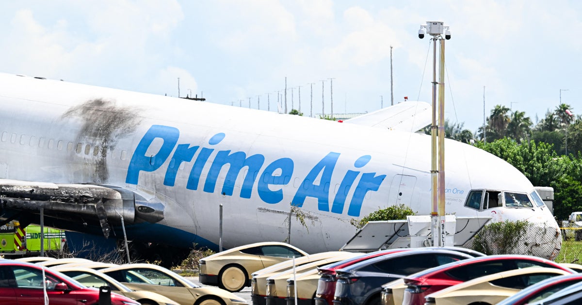 Crews begin dismantling Amazon cargo plane wreckage as cockpit transcript details final approach