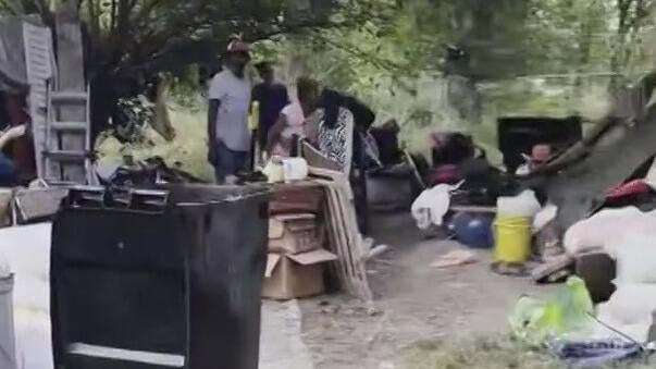 West Garfield Park Homeless Encampment 