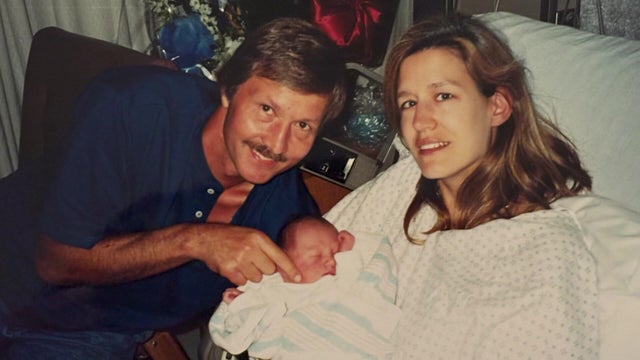 Peter Kask, Janet Kask and their baby, Aidan Kask 