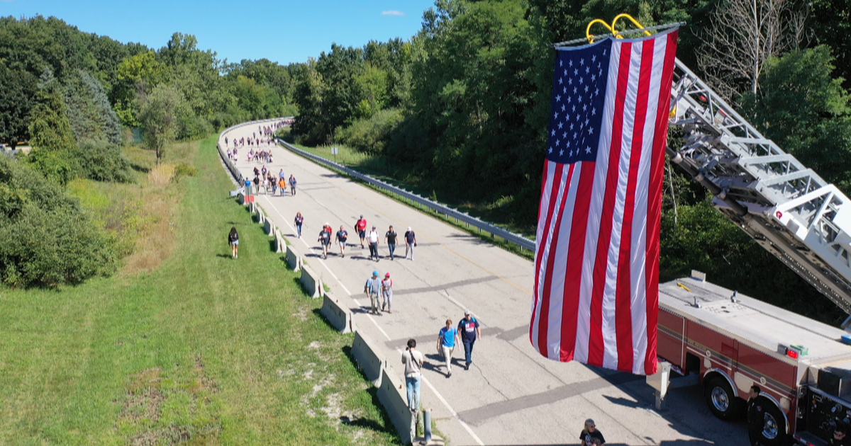 Stellantis Veterans Group Ruck March honors lives lost on 9/11