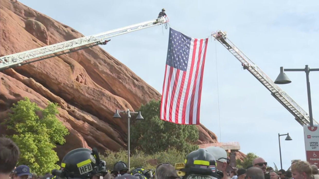 Thousands descend on Colorado's Red Rocks to honor first responders for ...