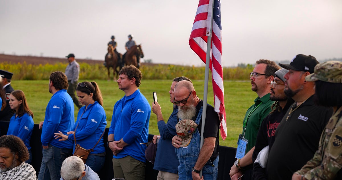 Photos show somber ceremonies at Flight 93 National Memorial, 25 years after 9/11