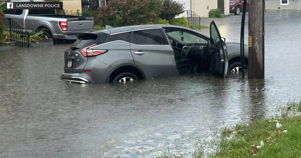 Roads flooded, transit impacted after flash flood warning issued in Philadelphia region