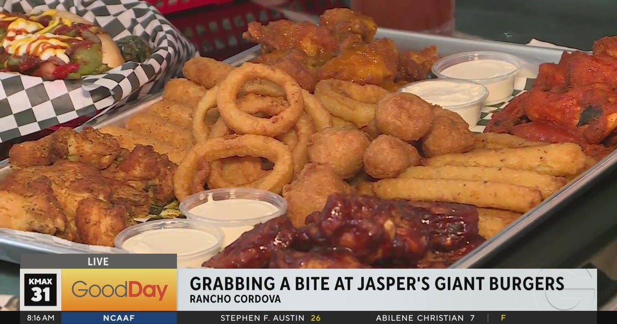 Grab a bite at Jasper's Giant Burgers! 8am