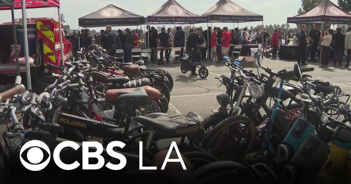 Hundreds head to Angels Stadium for Orange County e-bike buyback event