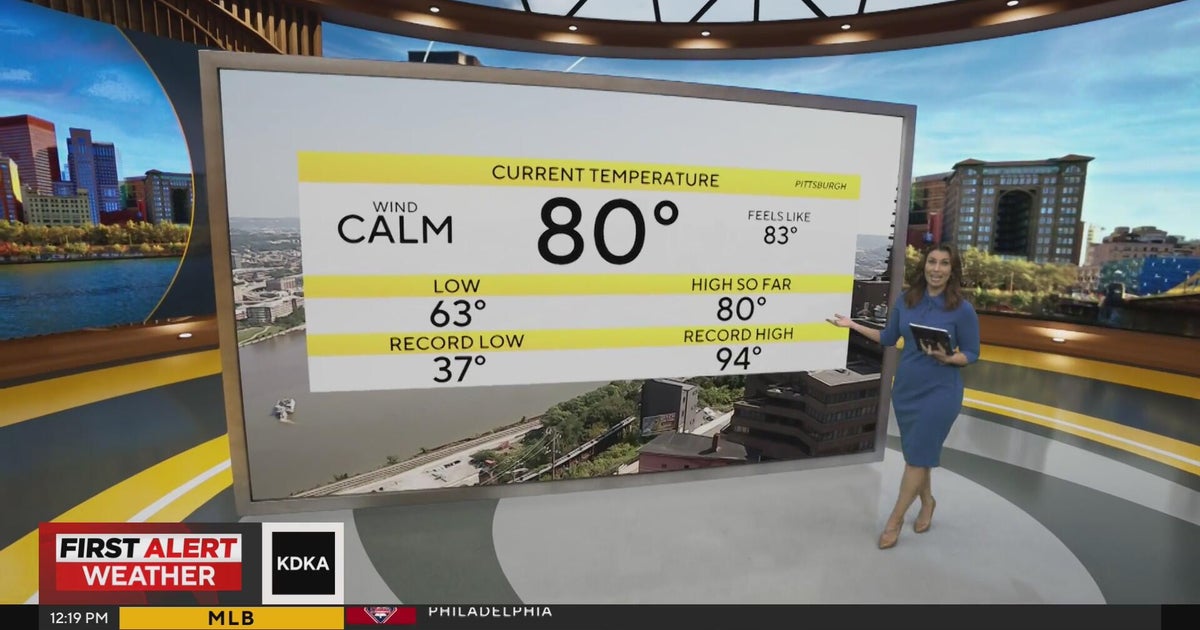 KDKA-TV Afternoon Forecast (9/16) - CBS Pittsburgh