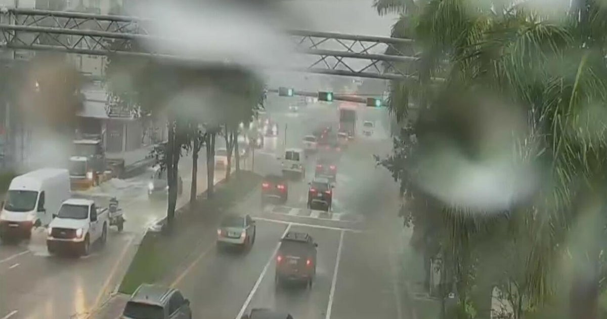 Flooding reported in downtown Fort Lauderdale as heavy rain pounds South Florida; flood advisory issued for Broward County