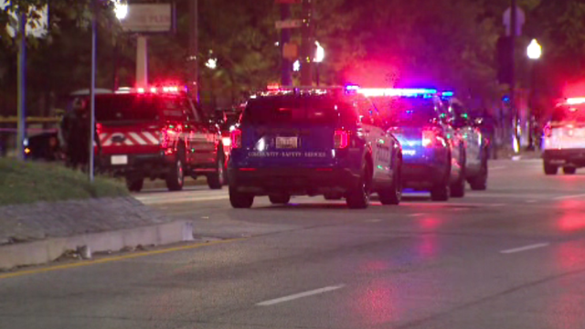Crime scene police lights 