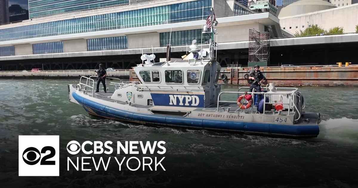 NYPD taking to the water for U.N. General Assembly security
