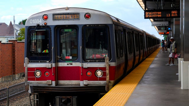 Red Line service between JFK/UMass and Braintree stations will be suspended from Sept. 6 to 29 for track improvements 
