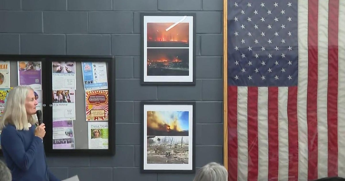 Flag that flew during Colorado's Marshall Fire above Louisville Recreation Center gets retired