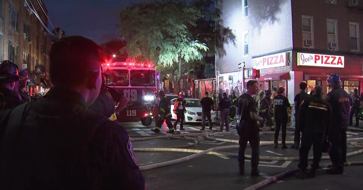 6 firefighters injured battling Brooklyn restaurant fire, FDNY says