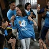 FILE PHOTO: Celebrations for the 14th anniversary of Venezuelan opposition leader Maria Corina Machado's "Vente Venezuela" political movement, in Panama City 