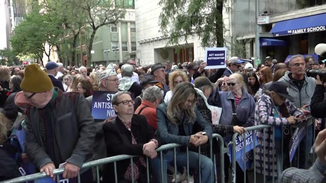 Antisemitism rally 