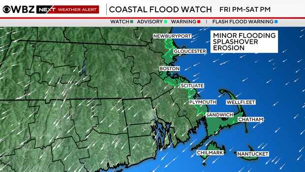 Nor'easter flooding