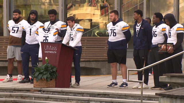 UMass Dartmouth vigil 