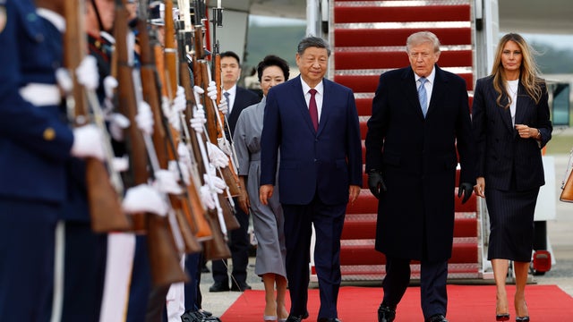 President Trump Welcomes China's President Xi At Joint Base Andrews 