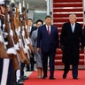 President Trump Welcomes China's President Xi At Joint Base Andrews 