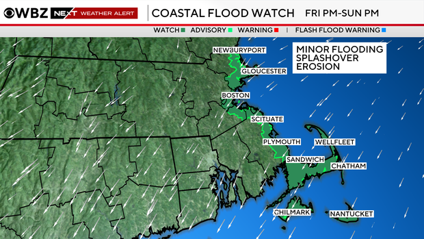 Nor'easter flooding