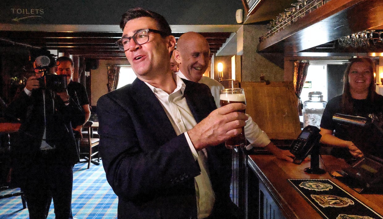 Prime Minister Andy Burnham Highlights The Government's Support For The Pub Industry 