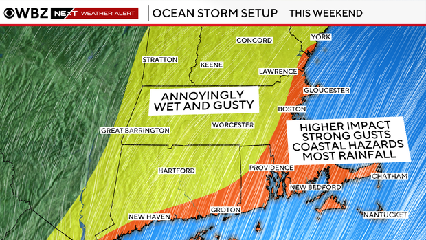 Nor'easter map