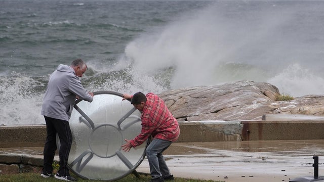 US Massachusetts Extreme Weather Nor'easter 