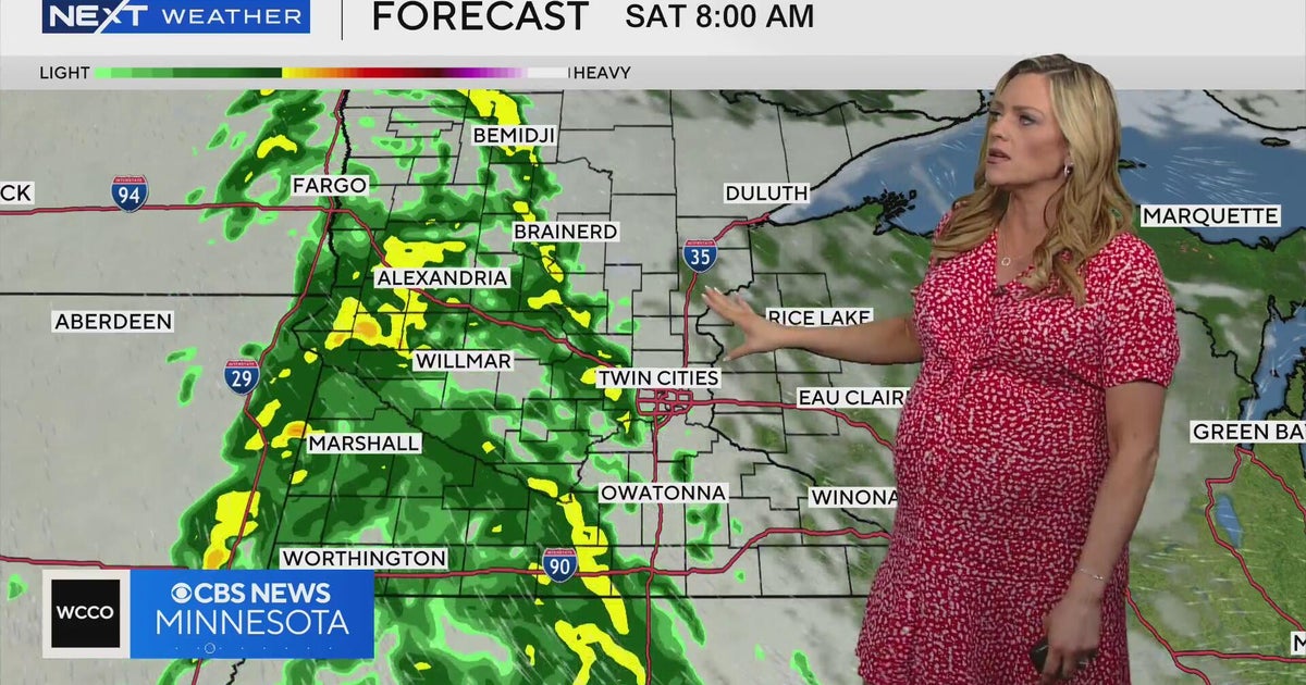 Twin Cities face rainy, windy Saturday ahead of cloudy, dry Sunday, per NEXT Weather's 10 p.m. Minnesota forecast