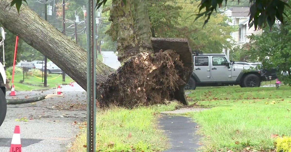 Nor'easter brings ramped up weather concerns Sunday in New York, New Jersey area - CBS News