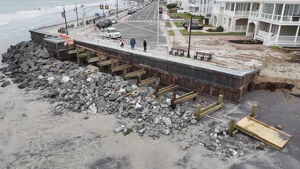 Nor'easter rocked Jersey Shore, leaving portions of beaches damaged: 
